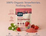 Poudre de fraise bio - Fibres du fruit entier, polyphénols & douceur naturelle - Farmatuur
