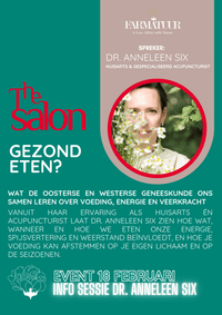 Salon Session: Healthy Eating? with Dr. Anneleen Six - 18 Feb. - Farmatuur