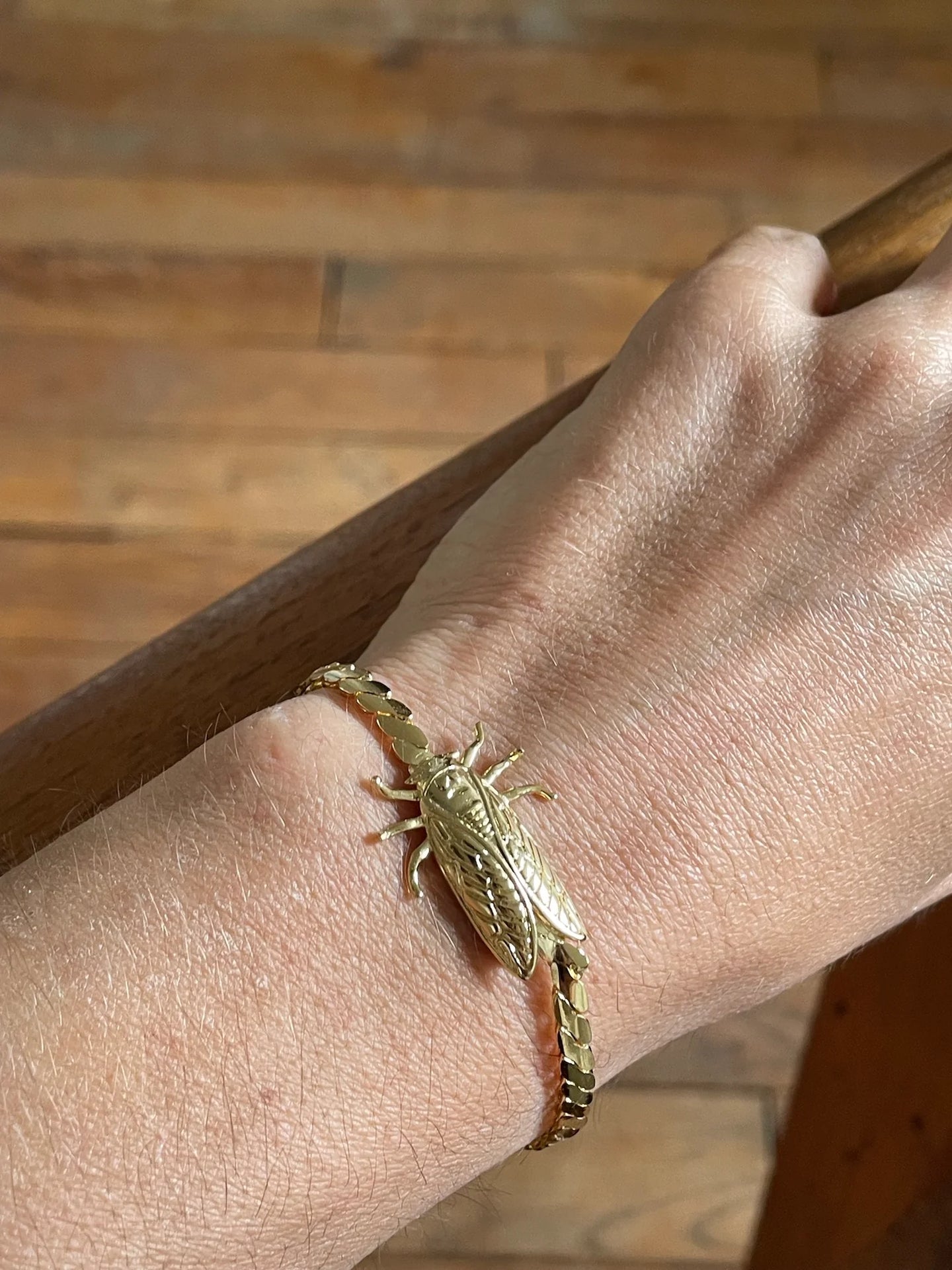Small Cicada Bracelet