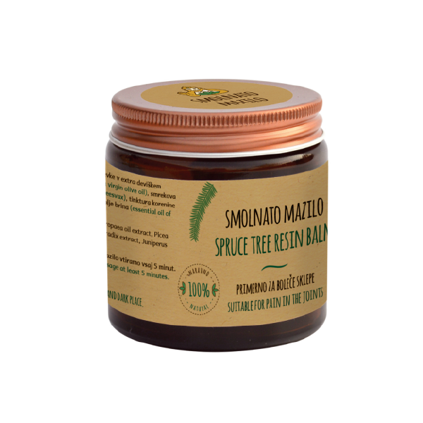 Spruce tree resin ointment
