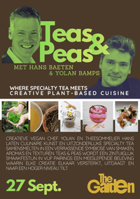 TEAS & PEAS by Yolan & Hans, a Tea Pairing Experience - Farmatuur