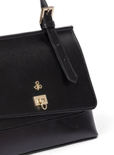 Tecla Handbag S Nero - Apple