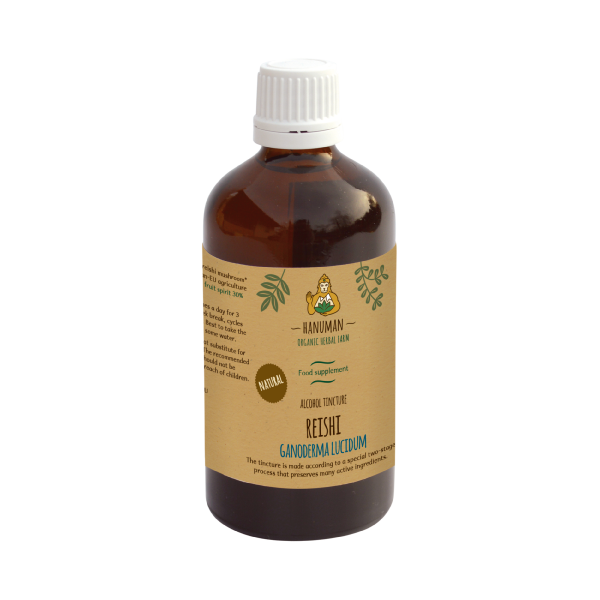 Reishi mushroom (Ganoderma lucidum) tincture