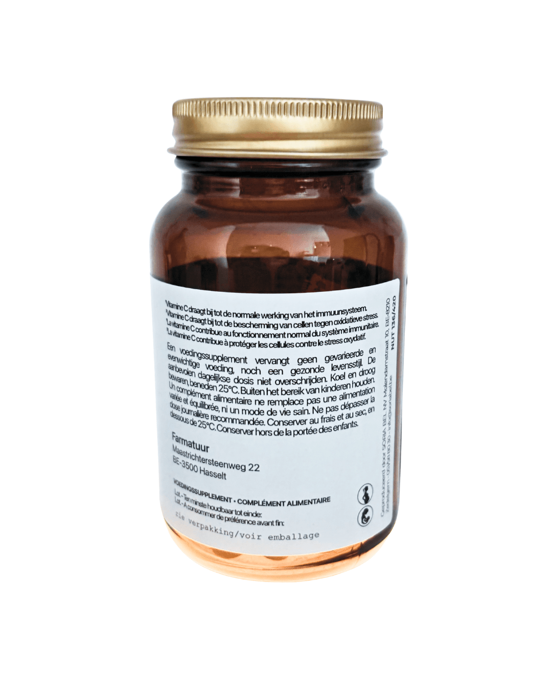 Vitamine C 500 mg - immunité & soutien antioxydant - Farmatuur