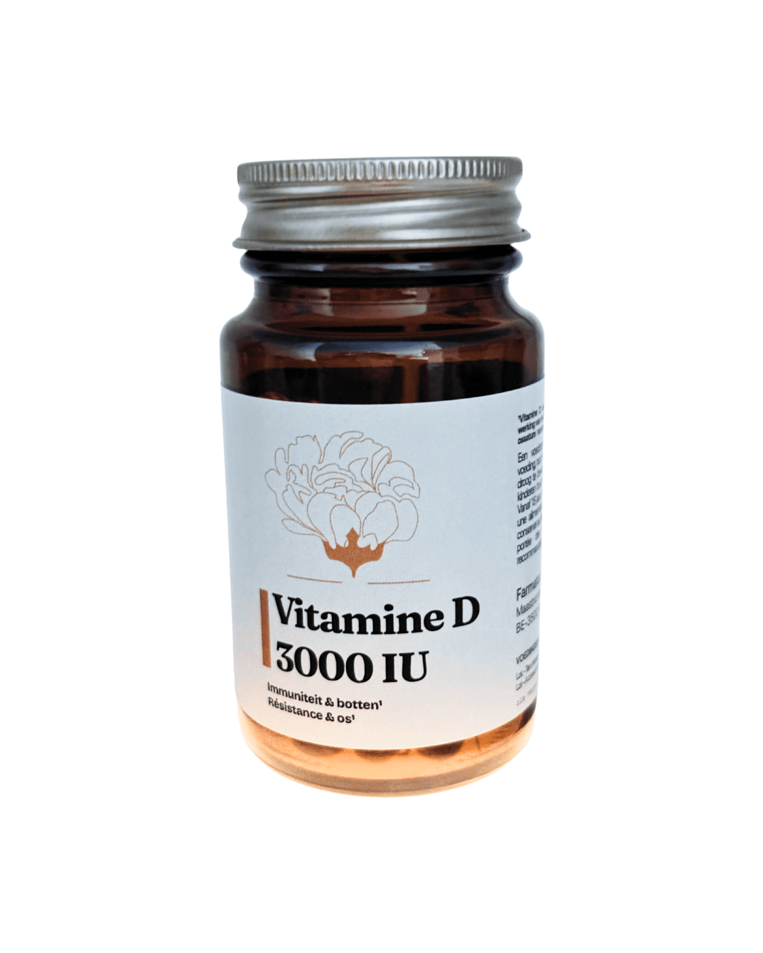 Vitamin D3 3000 IU - immunity, bones & muscles - Farmatuur